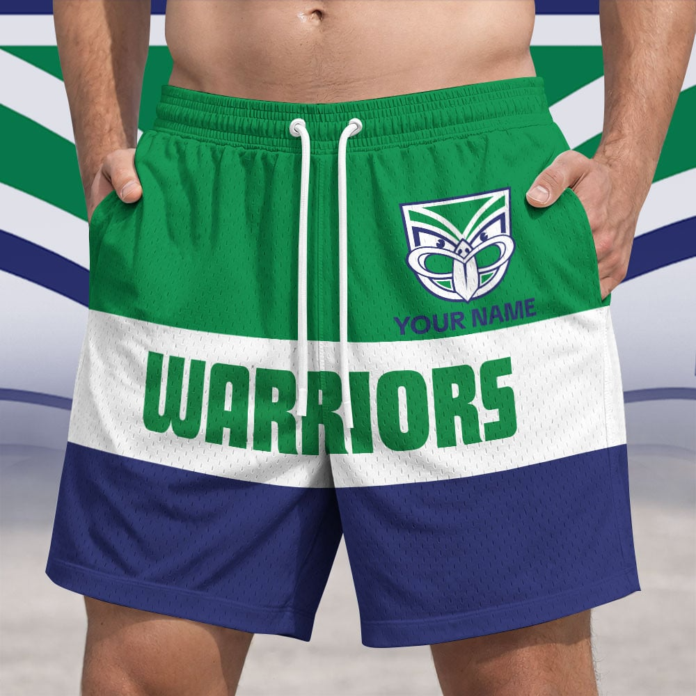 PREMIUM NRL X WAR Summer Short Pants Custom Name Limited Edition NDT VHM