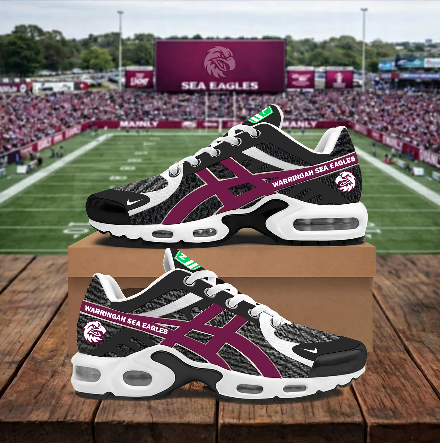PREMIUM NRL X WSE Air Max Shoes Limited Edition NDT VHM