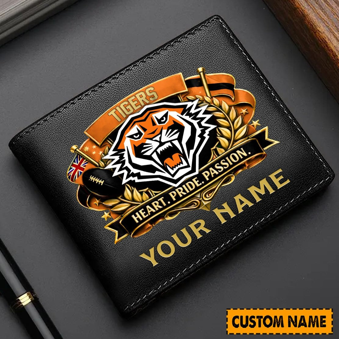 PREMIUM NRL X WT Leather Wallet Personalized Limited Edition NDT NHM