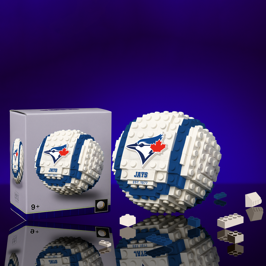PREMIUM MLB X TOR 3D BUILDING BLOCK BASEBALL SET TOY FOR FAN 281125 NDT TDT