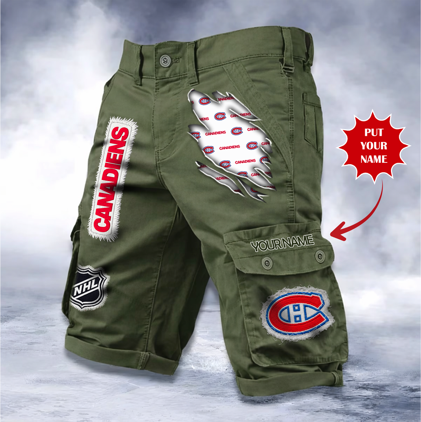 PREMIUM NHL X MC SHORT RETRO LIMITED EDITION NDT VHM 140226