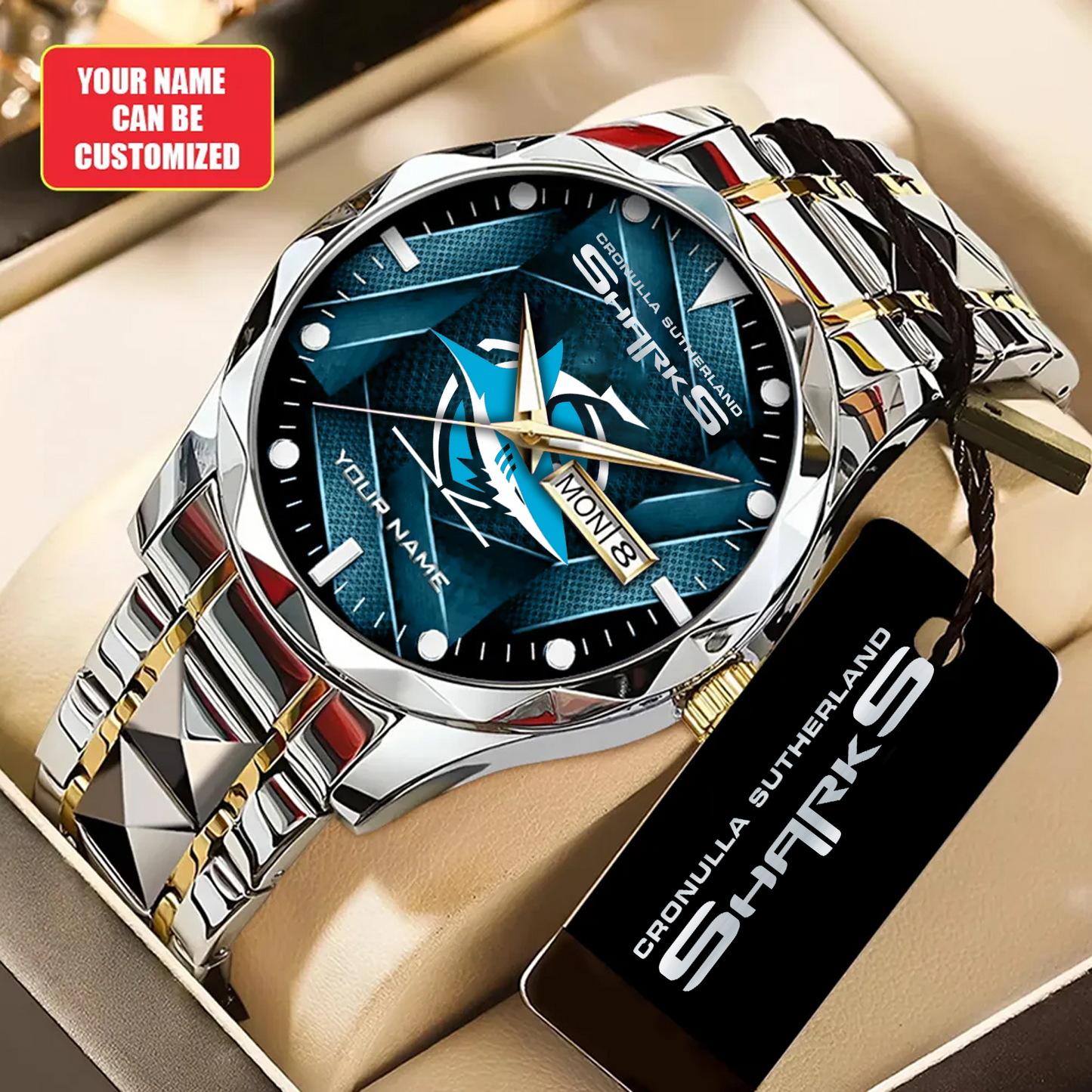 Personalized CRO x NRL Alloy Luxury Quartz Watch DATND TANTD