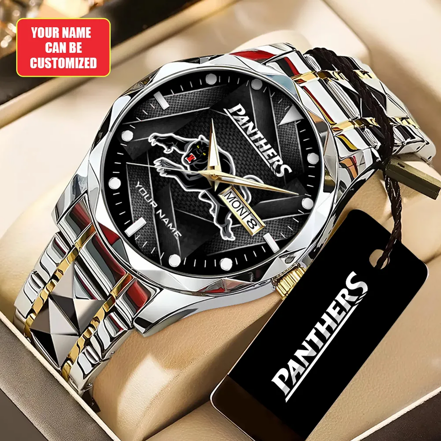 Personalized PEN x NRL Alloy Luxury Quartz Watch DATND TANTD