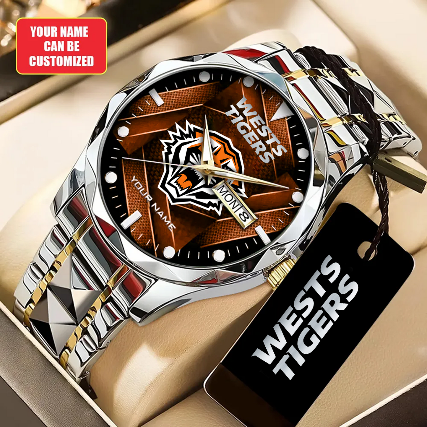 Personalized WES x NRL Alloy Luxury Quartz Watch DATND TANTD