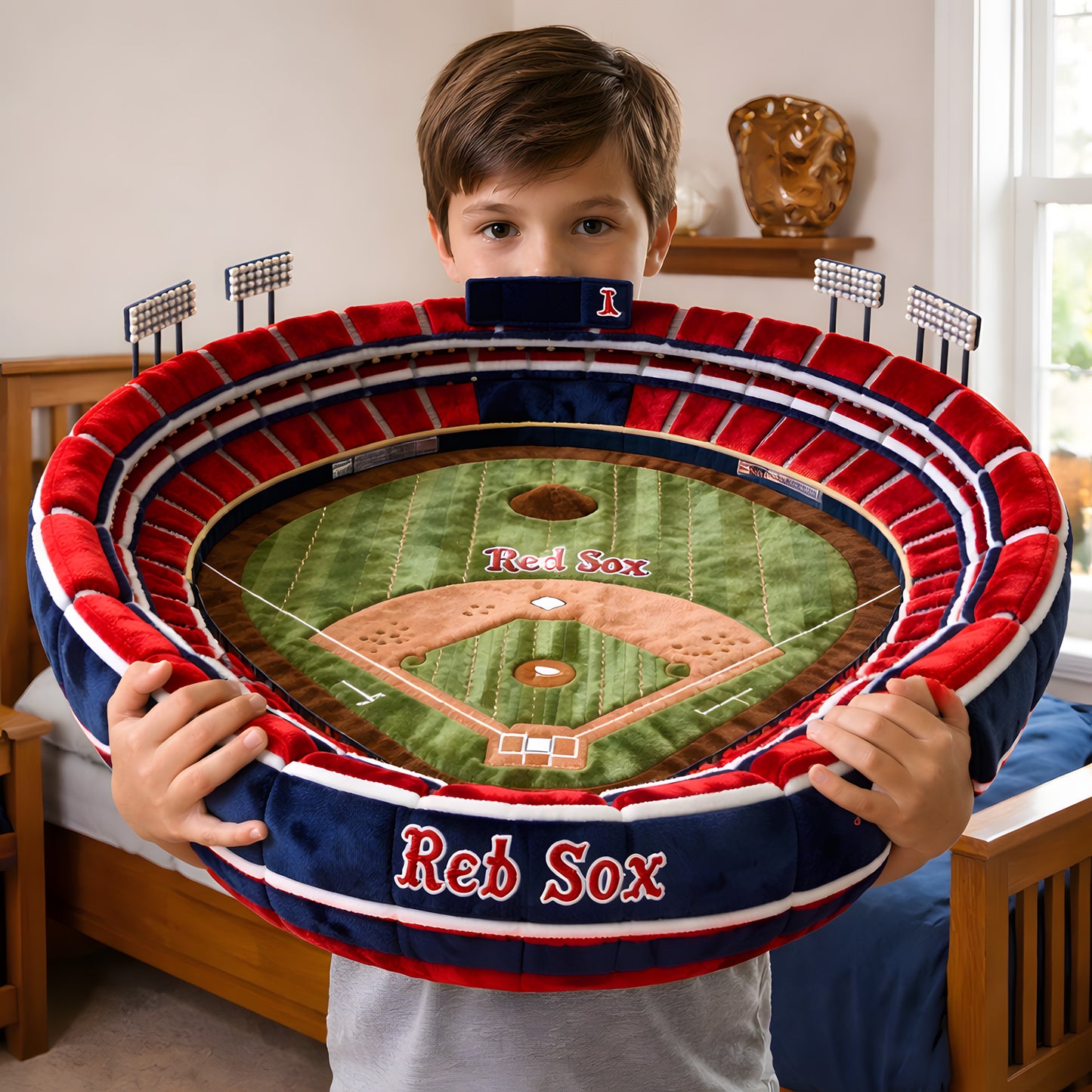 Premium MLB X BRS Sport Stadium Custom Shaped Pillow NDT LVH