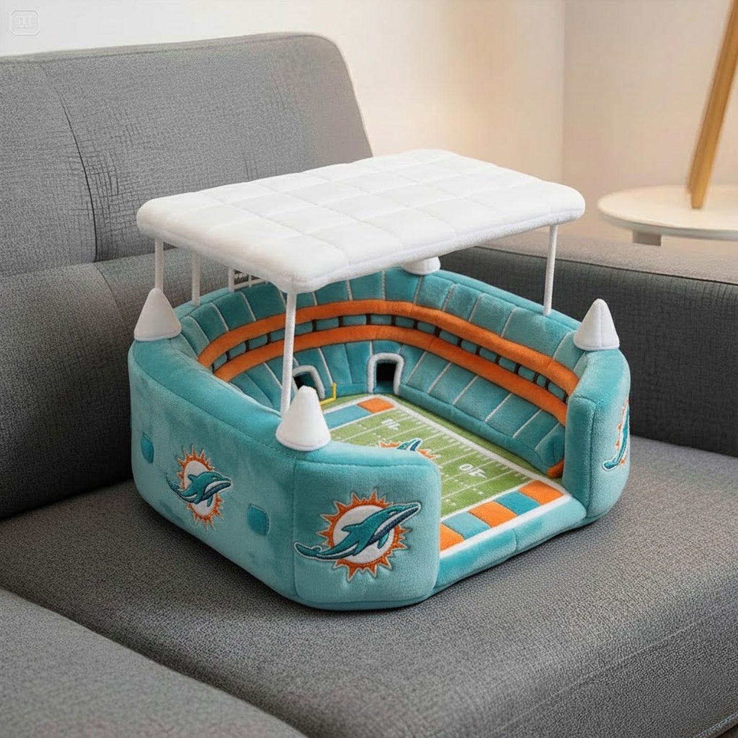 Premium NFL x MIA Stadium-Inspired Spirit Pillow NDT NHM