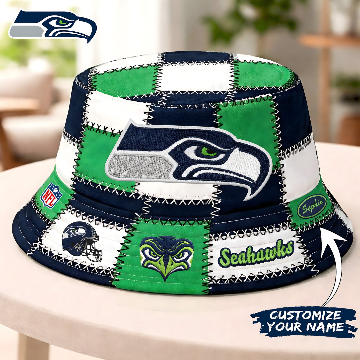 Premium NFL x SS Pride Bucket Hat NDT LVH