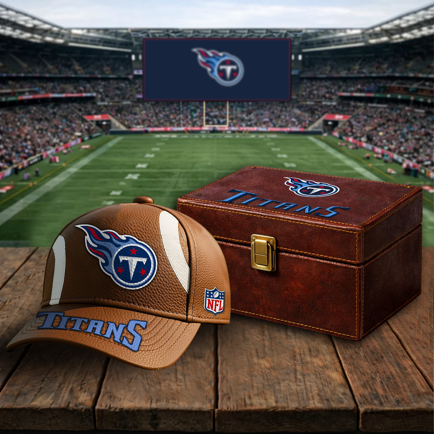 Premium NFL x TEN Football Special Brown Classic Cap DATND TANTD