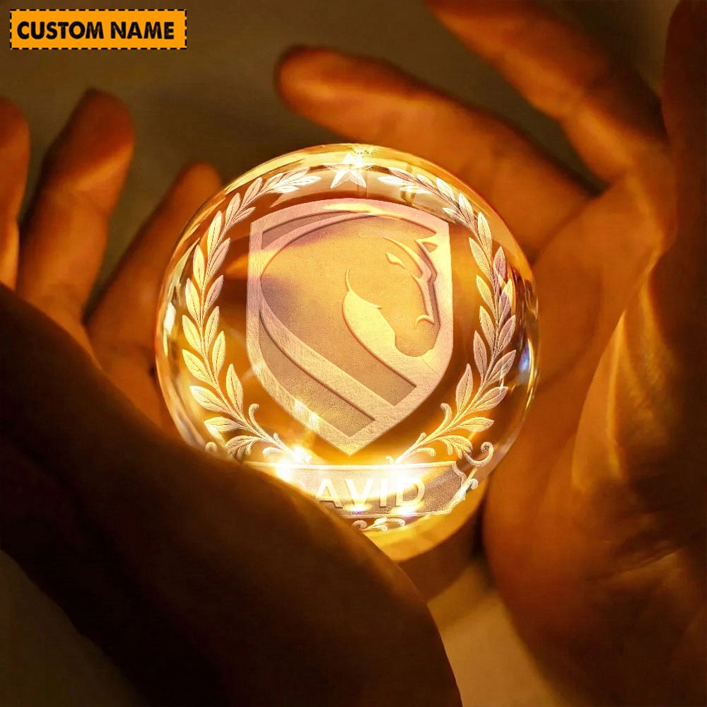 Premium NRL x BB Crystal Globe Lamp Personalized Limited Edition NDT VHM 060226