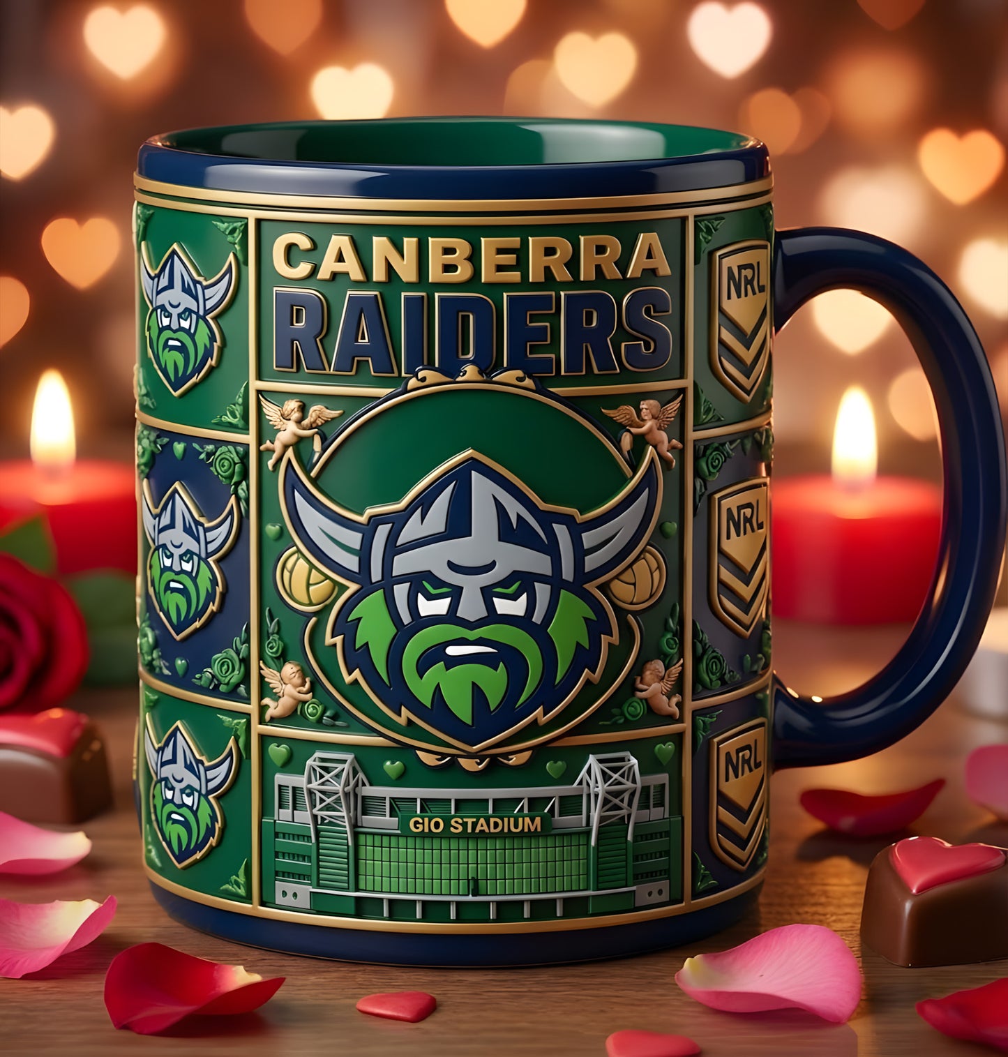 Premium NRL x CR Season Mug - Valentine Gift 2026 NDT LVH