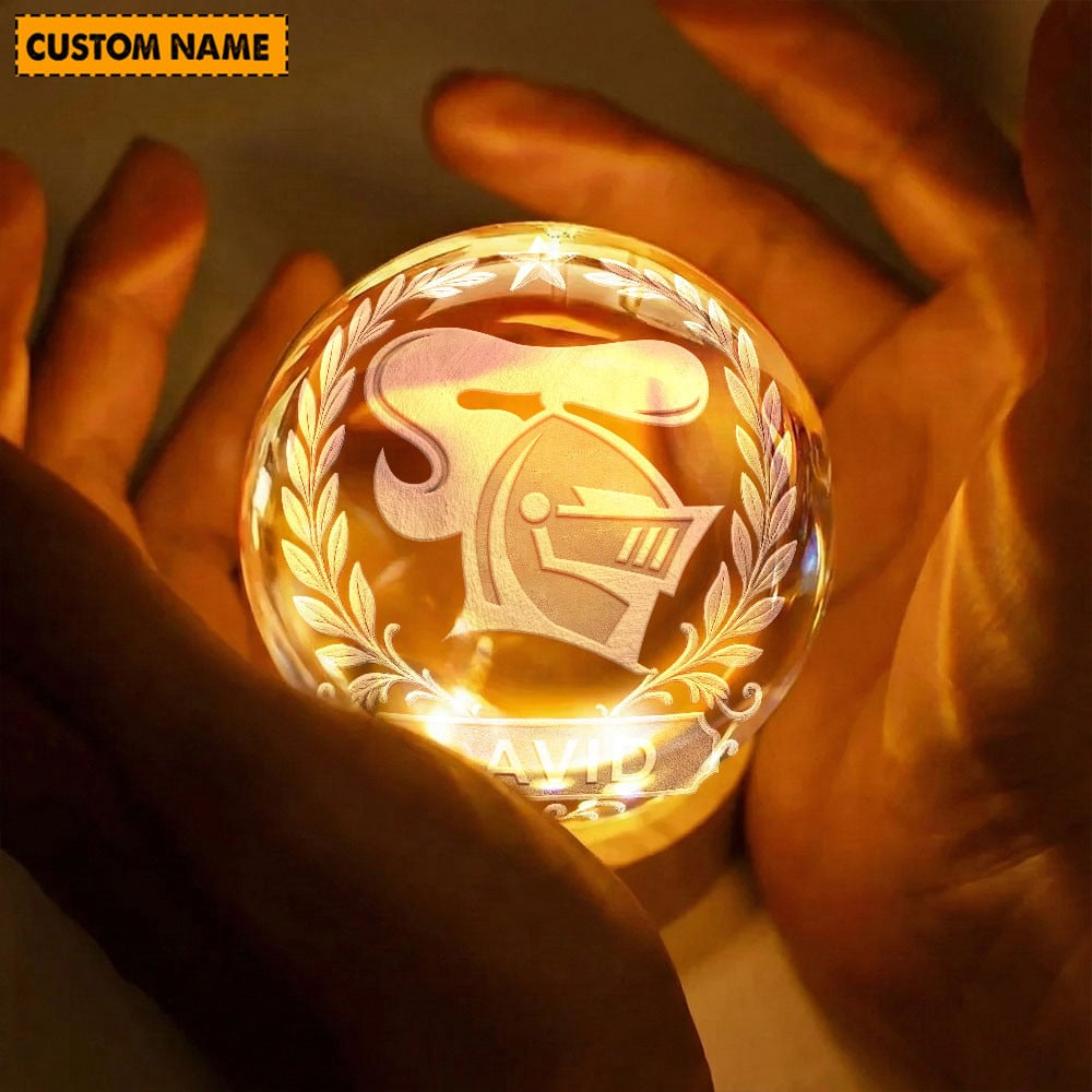 Premium NRL x NK Crystal Globe Lamp Personalized Limited Edition NDT VHM 060226