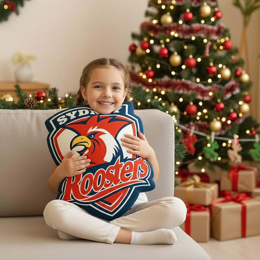 Premium NRL x SR Special Logo Shaped Pillow 2026 NDT VHM