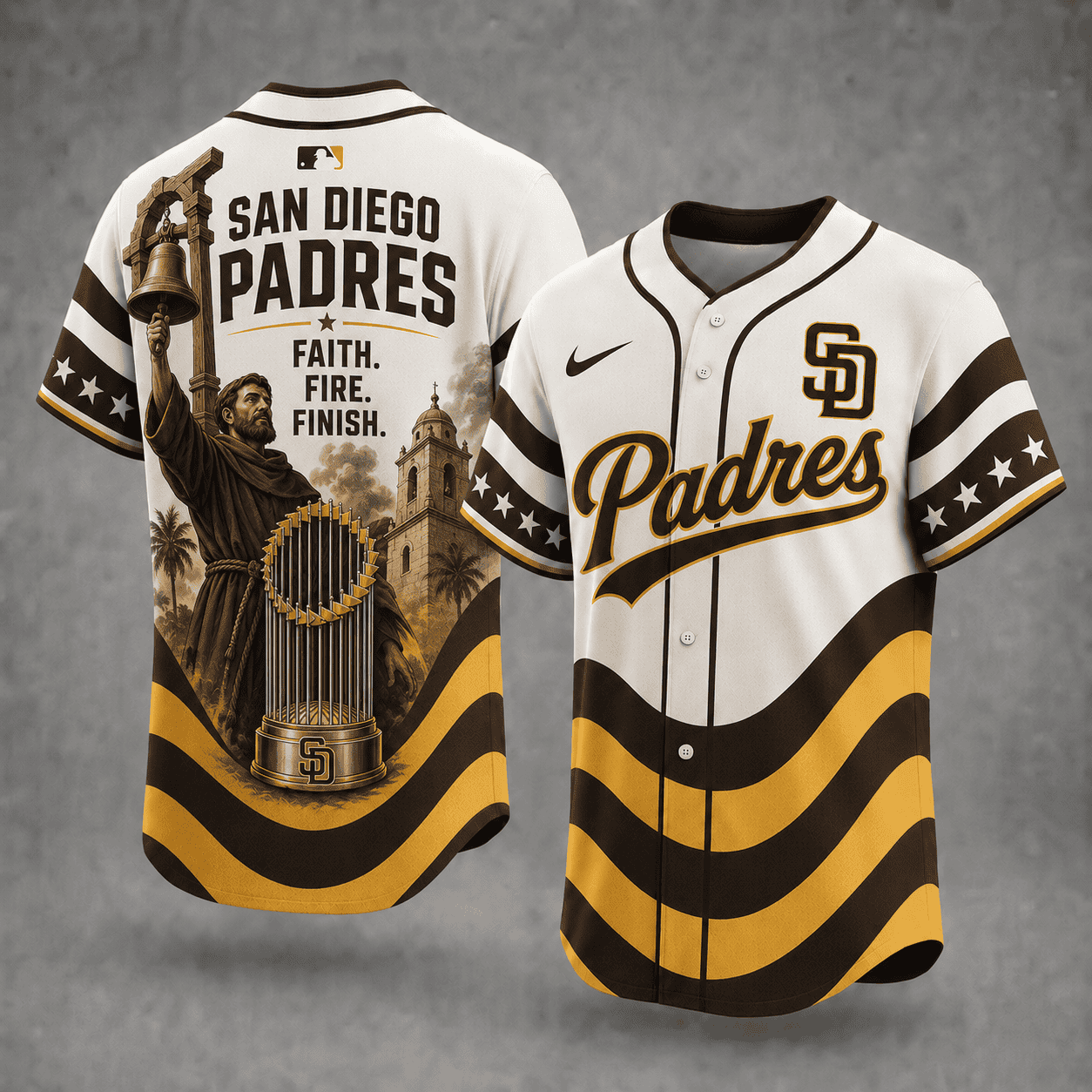 SDP x MLB Premium Baseball Jersey Gift For Fan