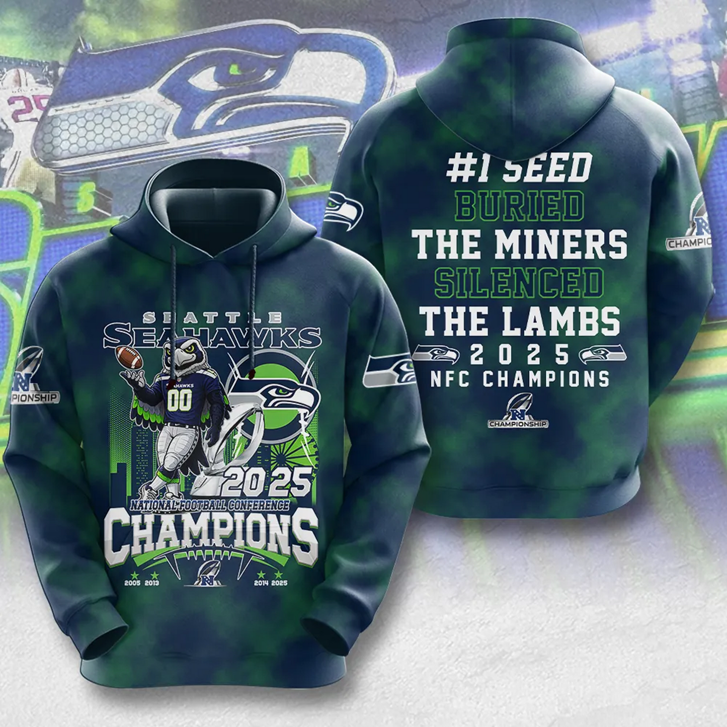 SEA 2025 NFC Champions 3D Apparel V1 DatND DVT