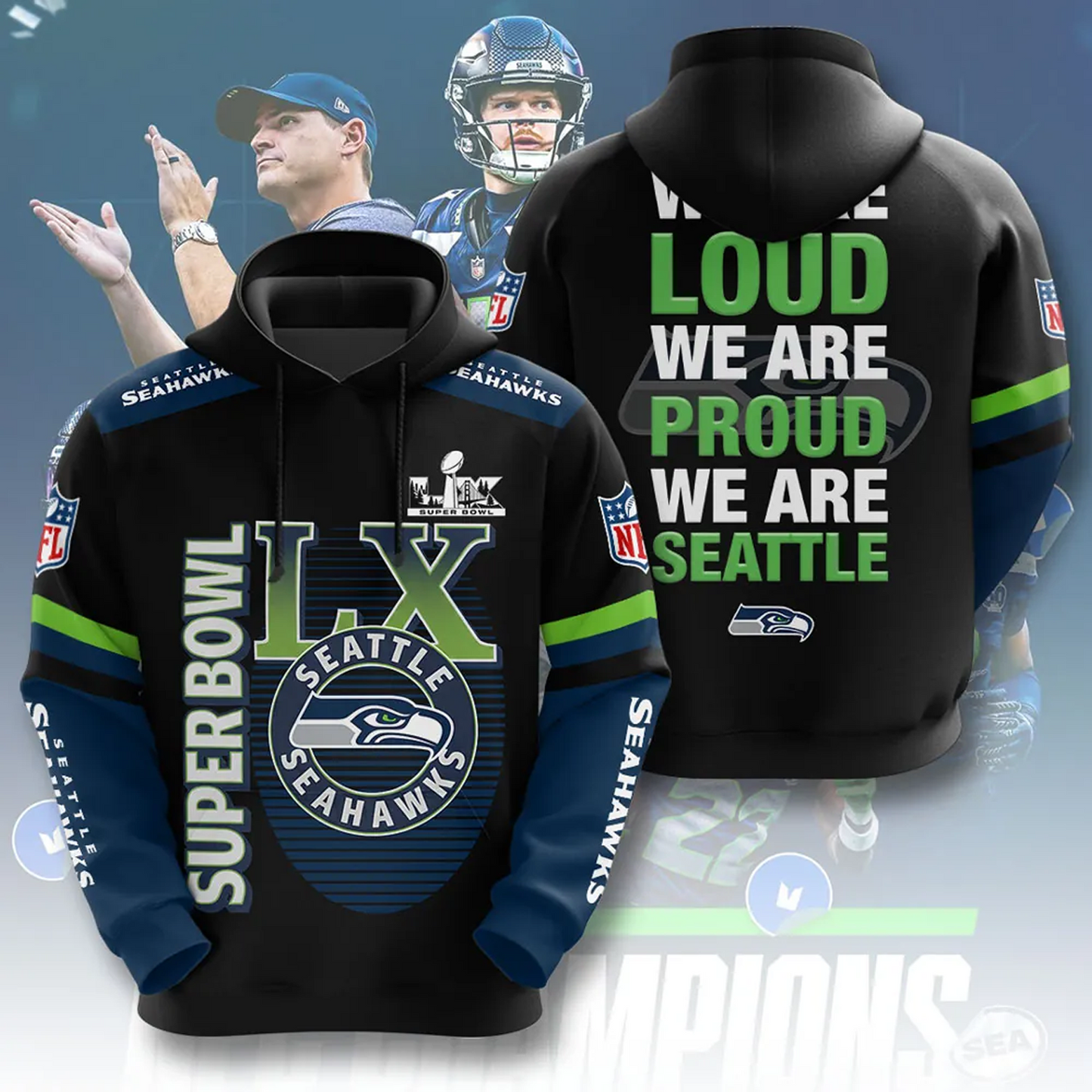 SEA 2025 NFC Champions 3D Apparel V3 DatND DVT