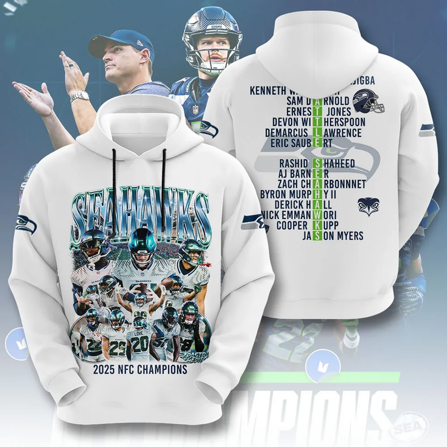 SEA 2025 NFC Champions 3D Apparel V4 DatND DVT