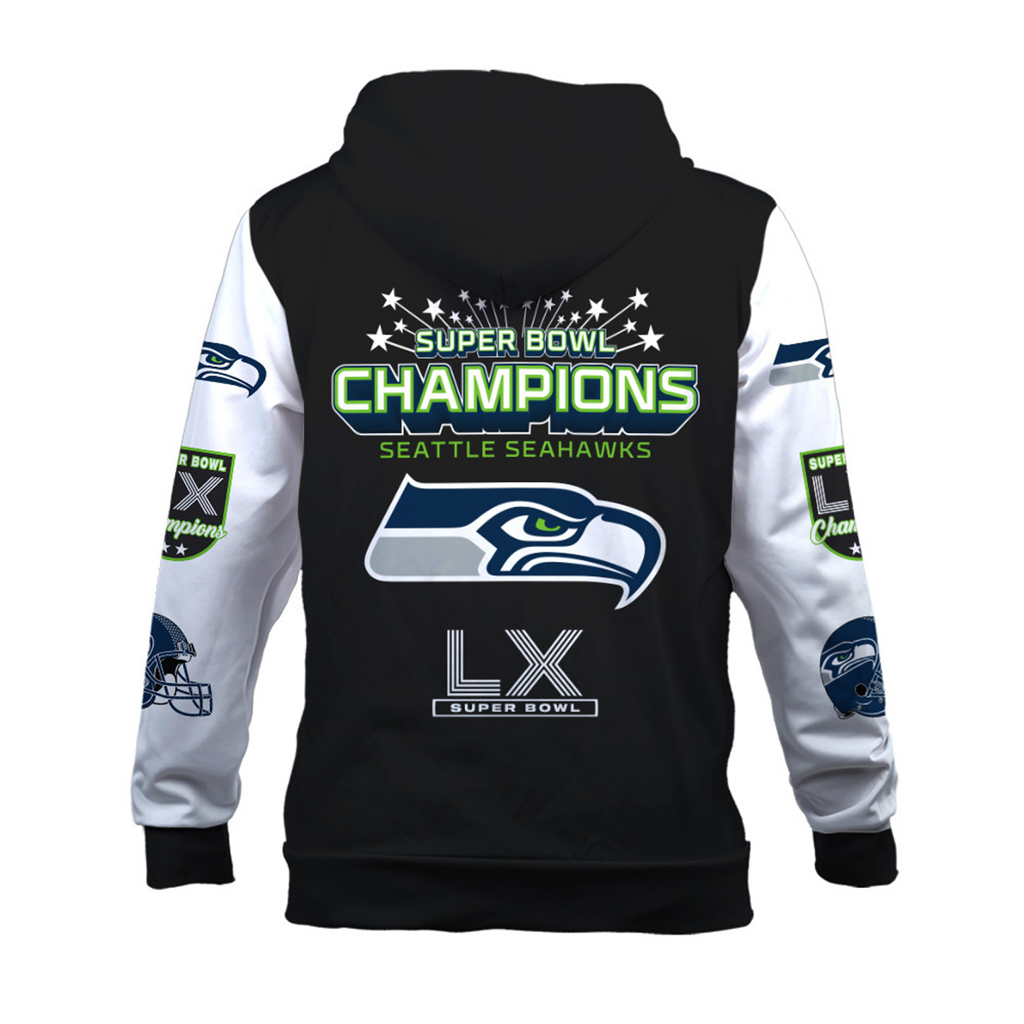 SEA x AFC Champions 3D Hoodie V6 DATND TANTD