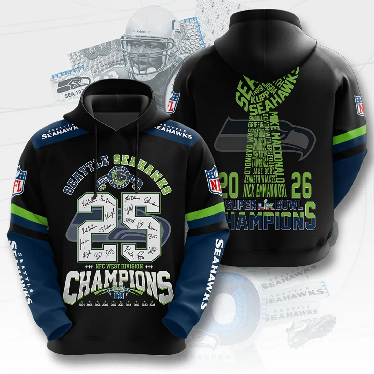 SEA x NFL 3D Apparel V2DatND DVT