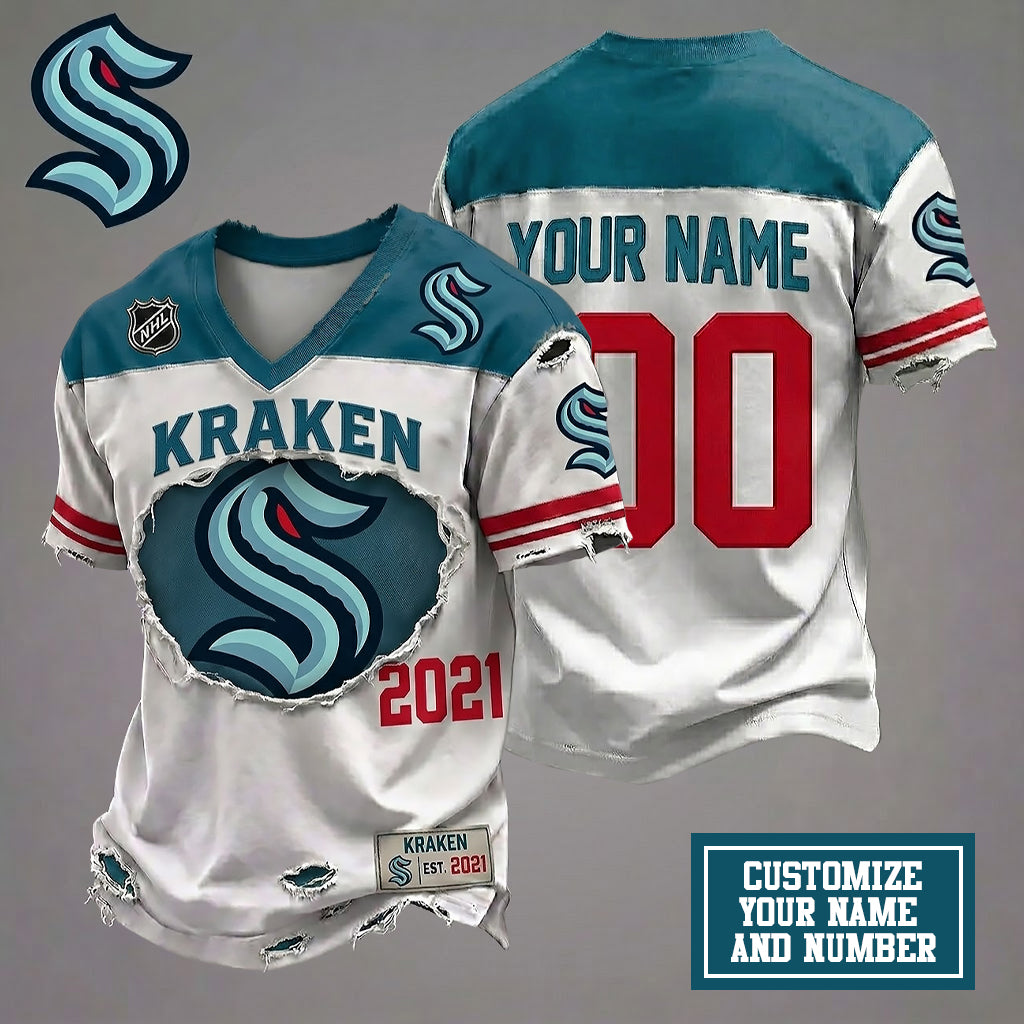 SK x Customize NHL Luxury Classic T-shirt DDT 010626 TTTZ