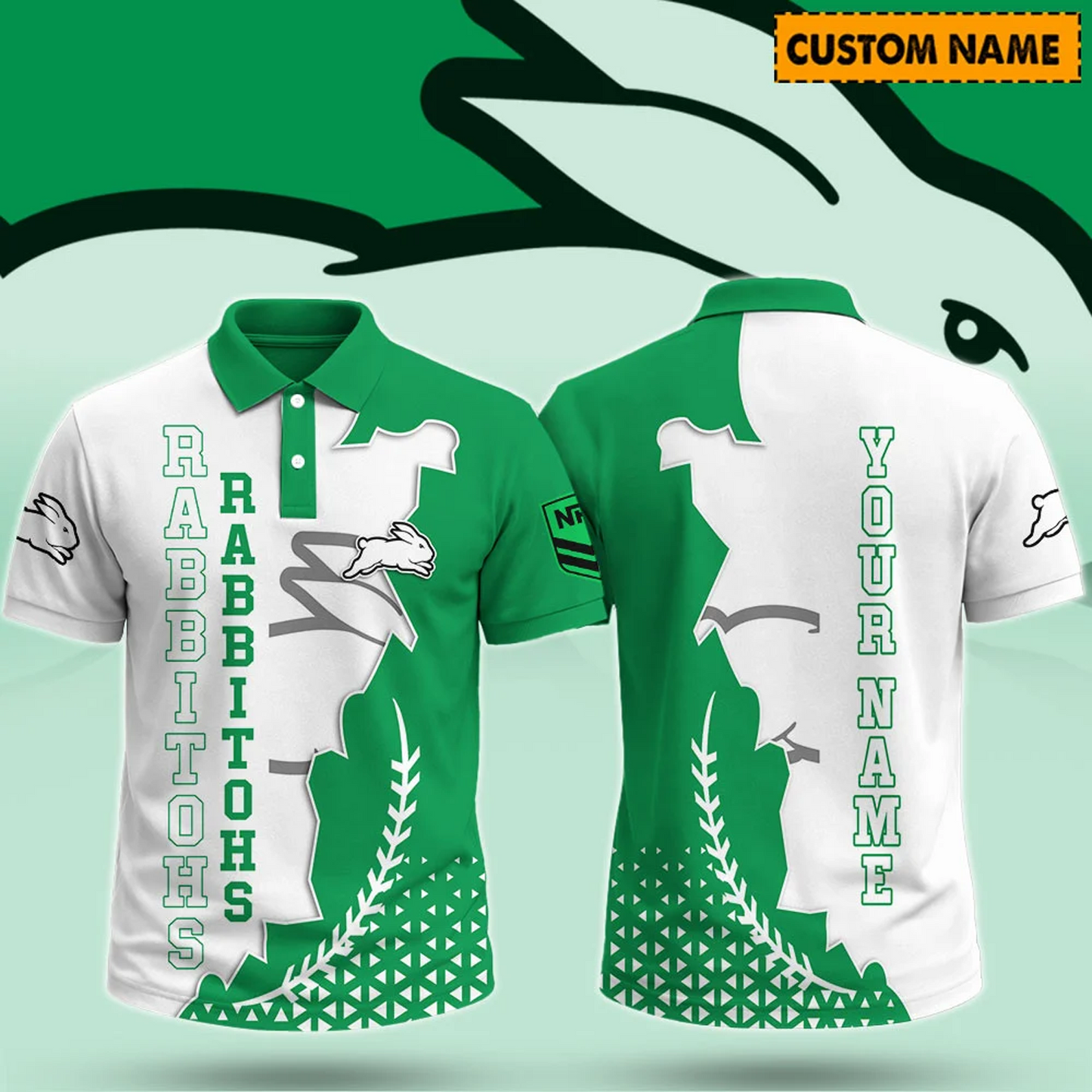 SOU X PREMIUM NRL ROYAL Polo Shirt Custom Name Limited Edition NDT NHT