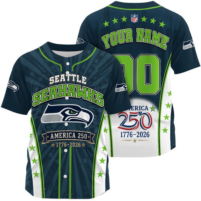 SS x NFL 250 Years of Freedom 1776-2026 Baseball Jersey 170626