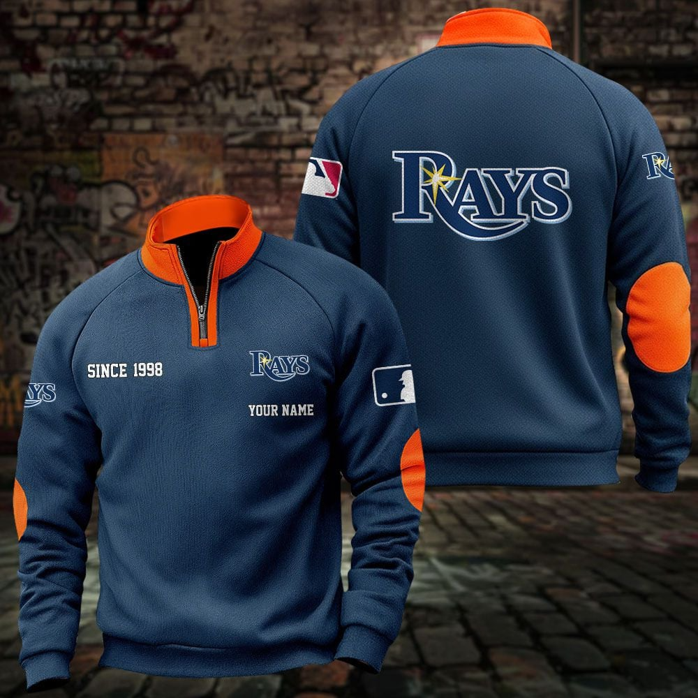 TB x MLB Sweatshirts Quarter Collared Sweatshirt Pullover DatND DVT