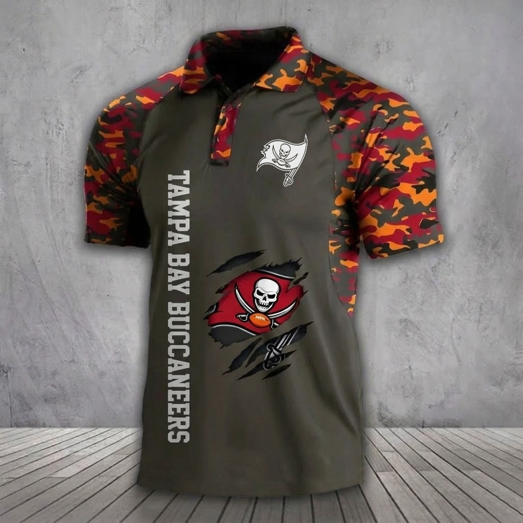 TB x NFL Premium Camouflage Polo DDT TTTZ