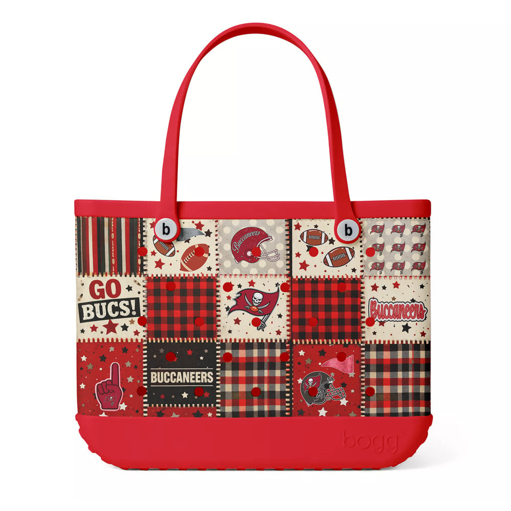 TBB Premium NFL Patchwork Design Beach Tote Bag DDT CTND