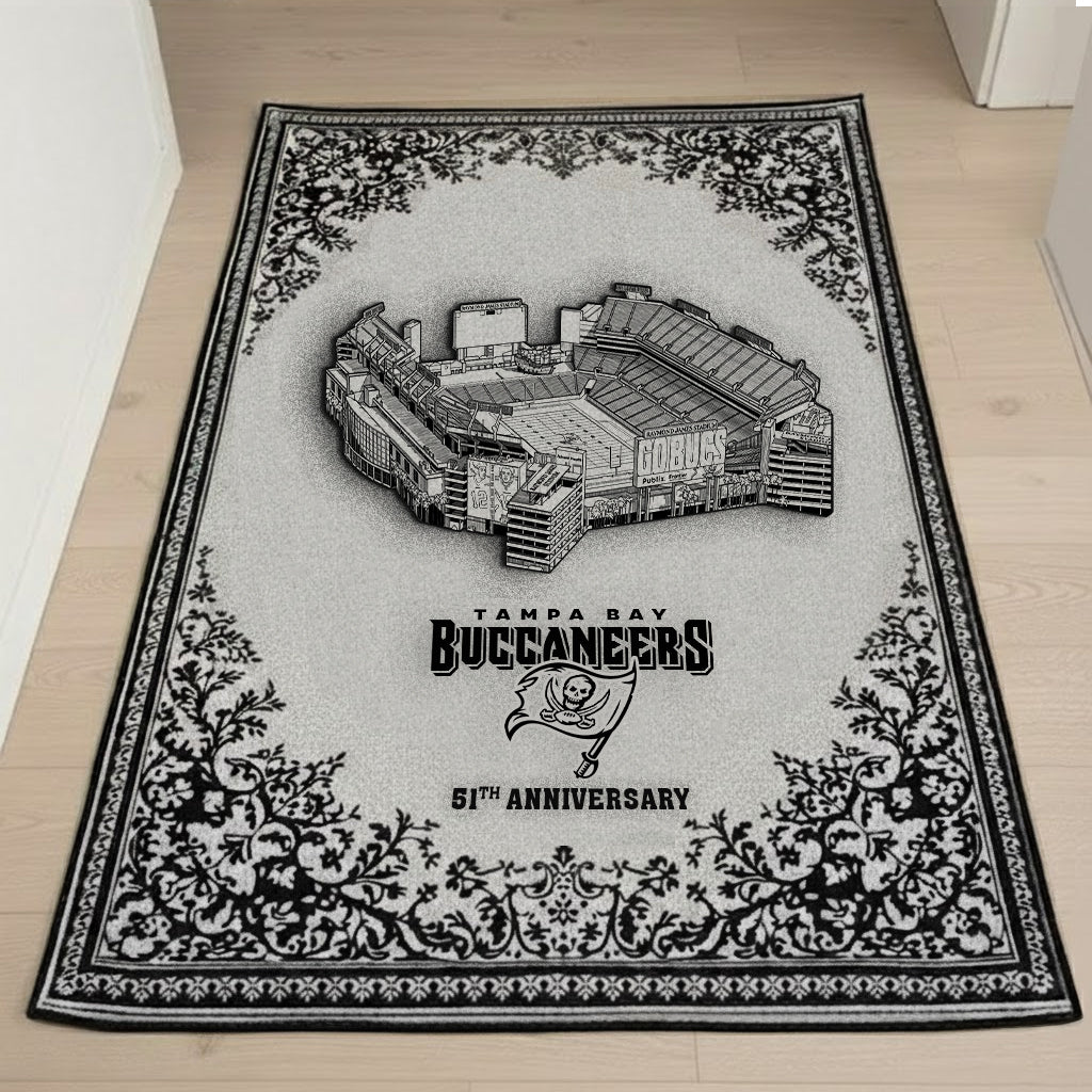 TBB x NFL Anniversary Premium Rug DDT TTTZ
