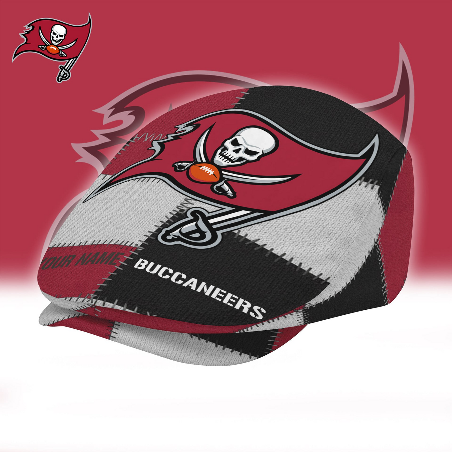 TBB x NFL Personalized Premium Jeff Cap DDT CTND