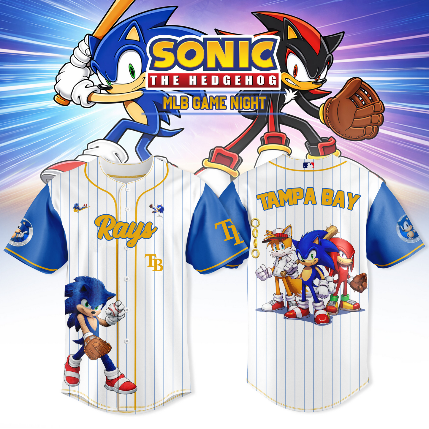 TBR x MLB Sonic Game Night Jersey DDT CTND
