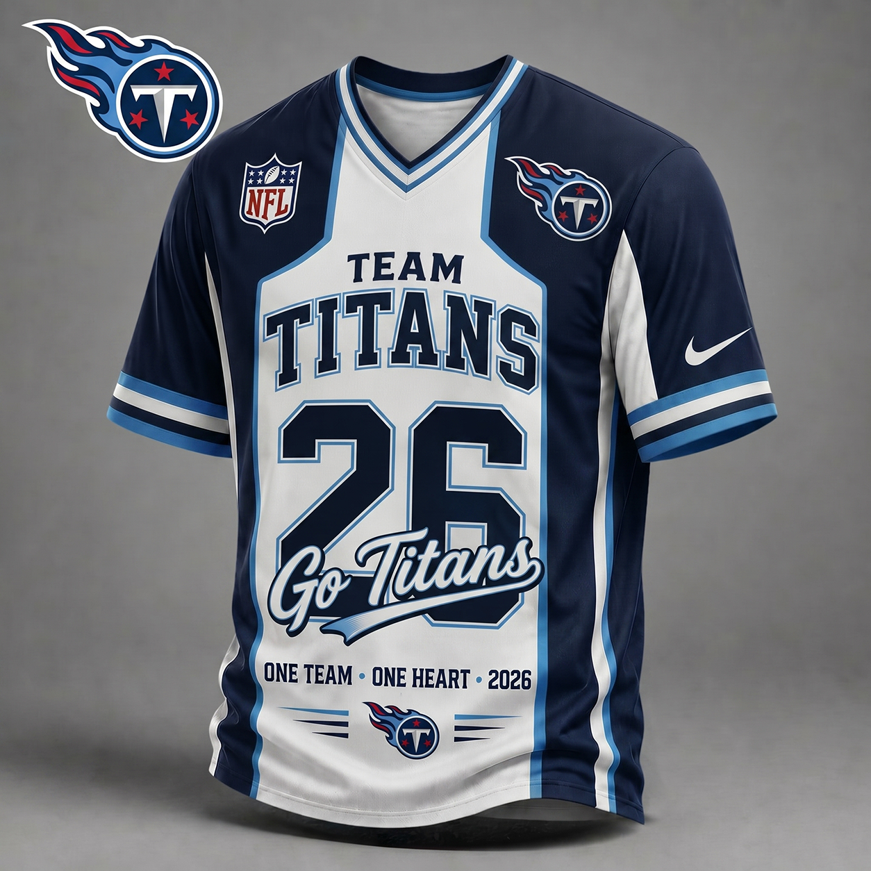 TT Premium NFL Team Pride V-Neck Jersey DDT 010626 HLPHUONG