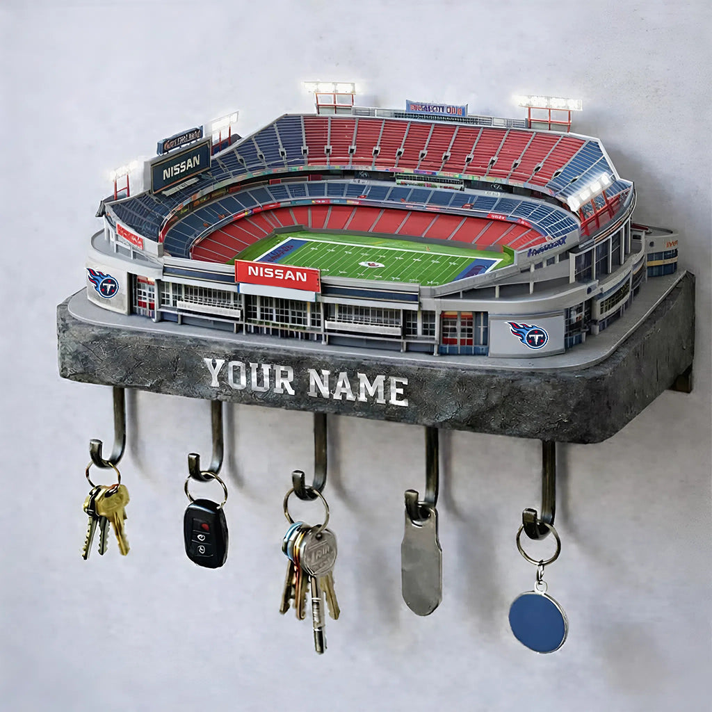 TT Stadium Premium NFL Wood Key Hanger DDT NHM