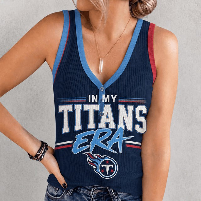 TT x NFL Women V-Neck Ribbed Tank Top Premium Personalized Gift For Fan 250626