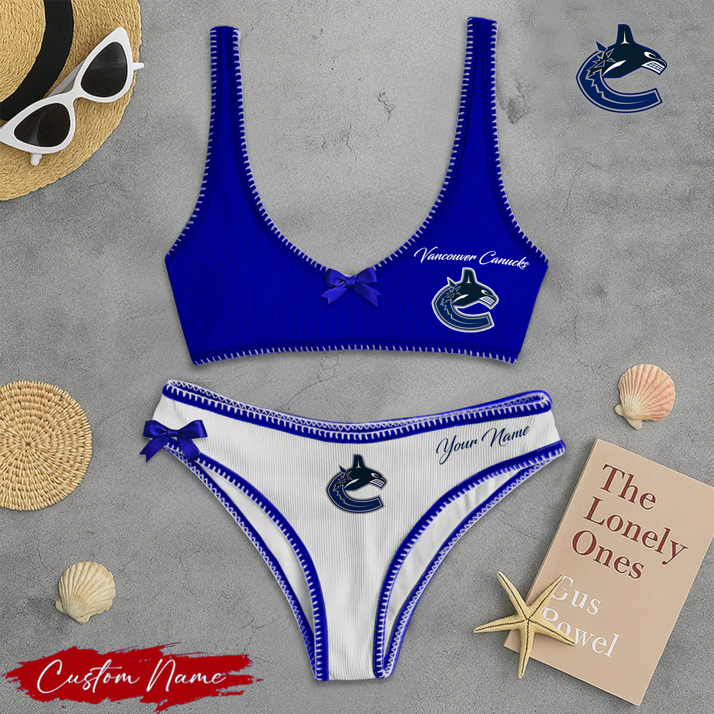 VAN X PREMIUM NHL BIKINI SET LIMITED EDITIONS FOR VALENTINES DAY NDT NHT