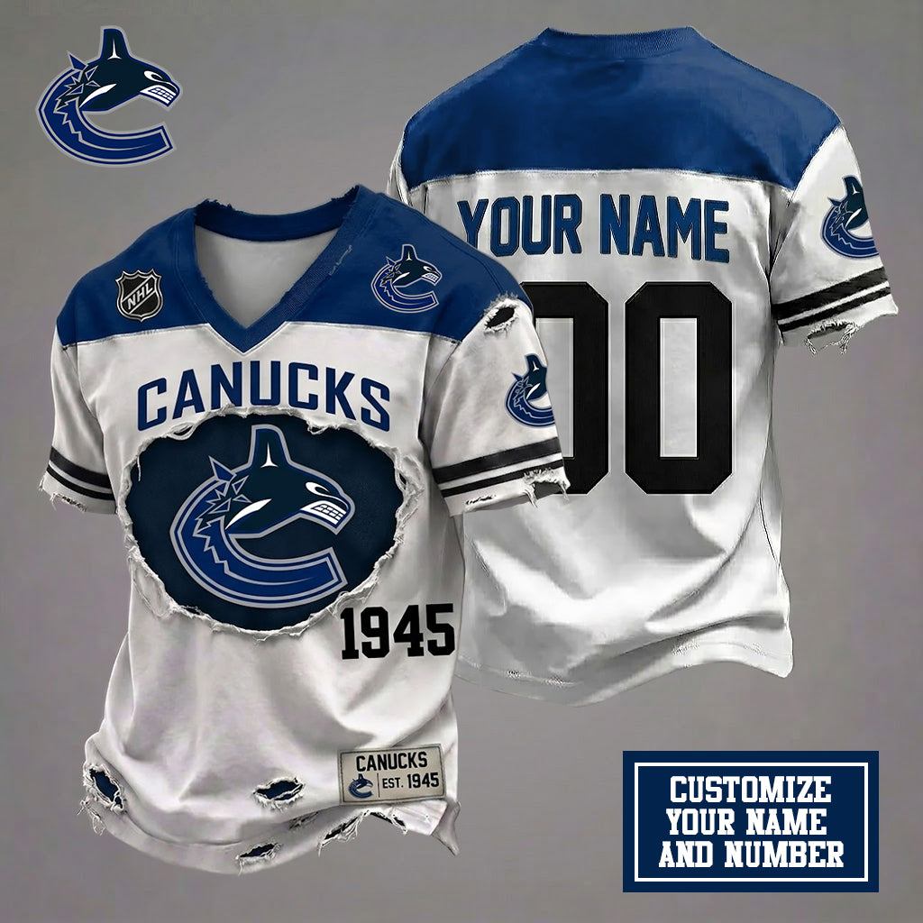 VC x Customize NHL Luxury Classic T-shirt DDT 010626 TTTZ