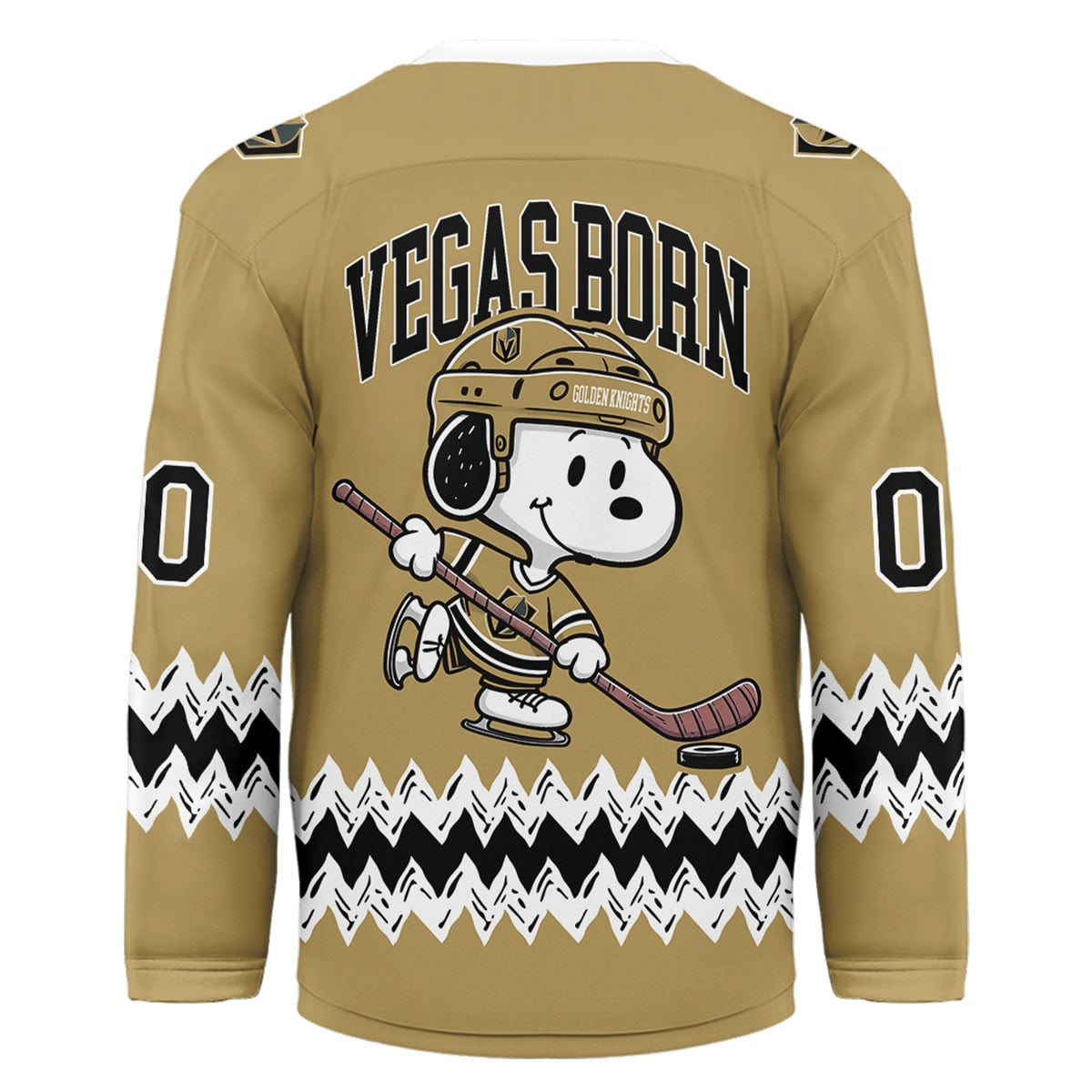 VGK Premium NHL Snoopy Personalized Hockey Jersey DDT CTND
