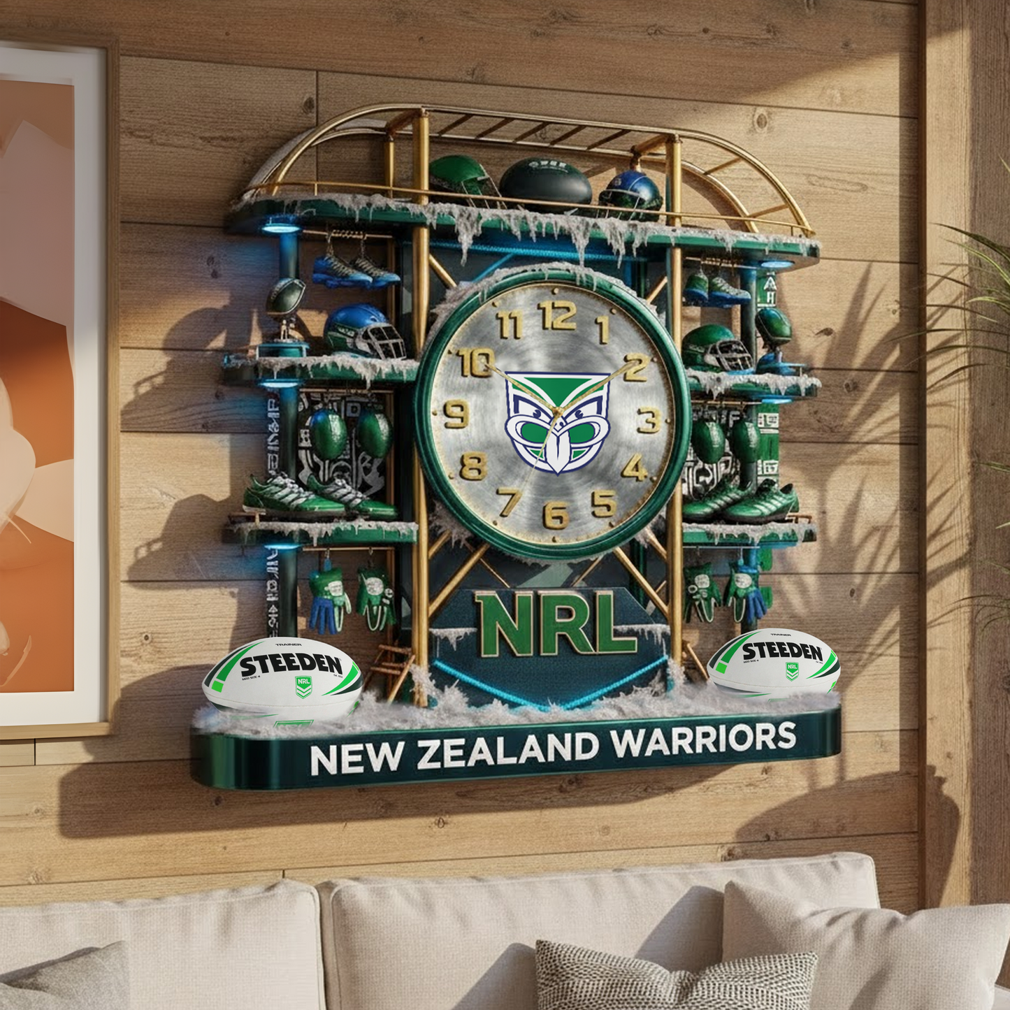 WAR X NRL Arctic Stadium Timepiece NDT NHT