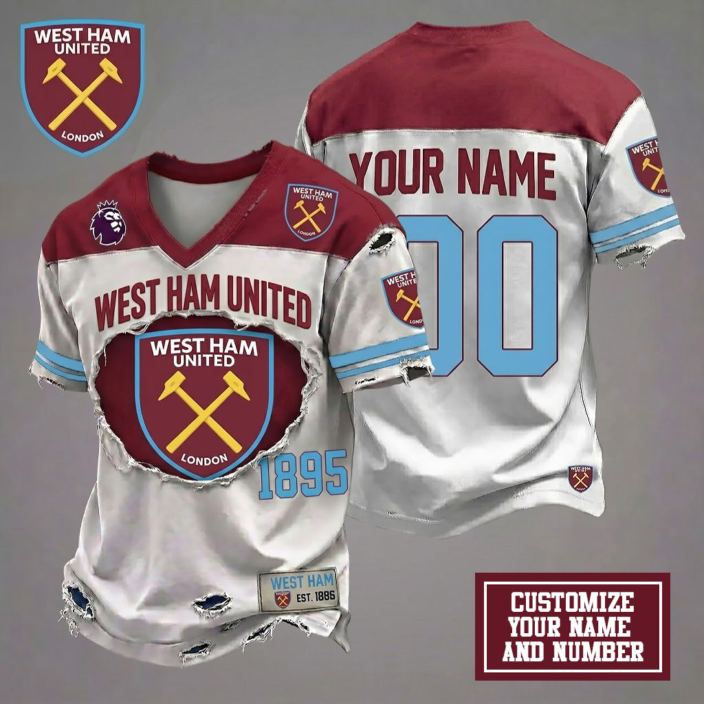 WHU x Customize EPL Luxury Classic T-shirt DDT 020626 TTTZ