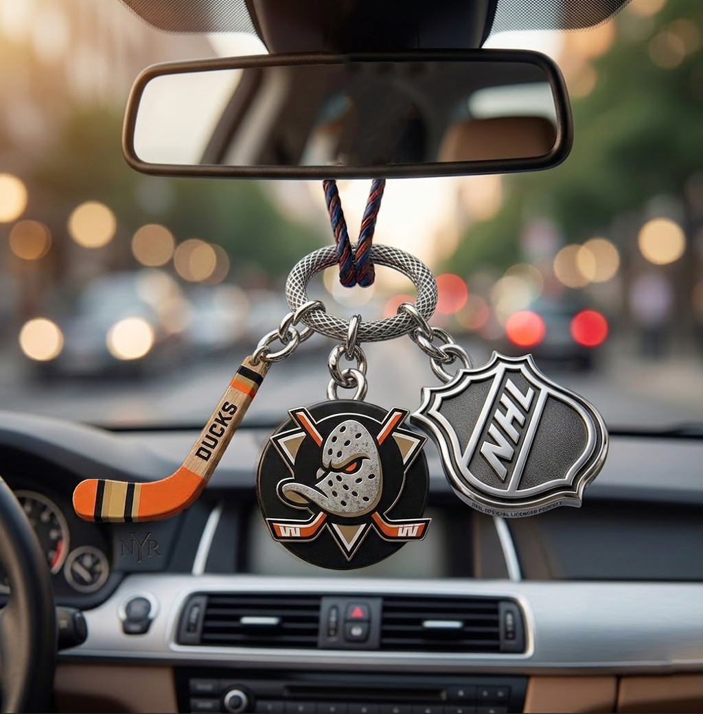 AD x NHL Custom Hockey Puck Car Charm NAK TTT