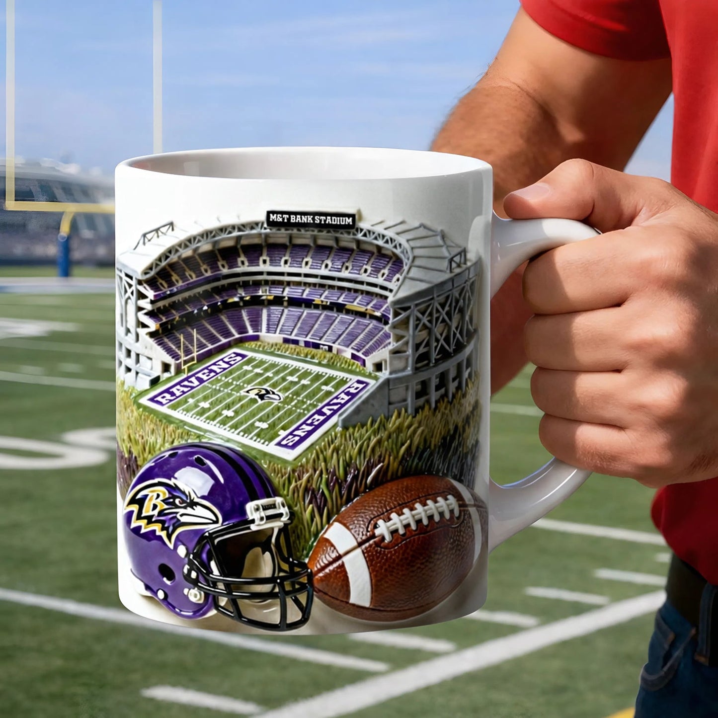 BAL x NFL Legend Stadium Game Day Mug NAK NHM