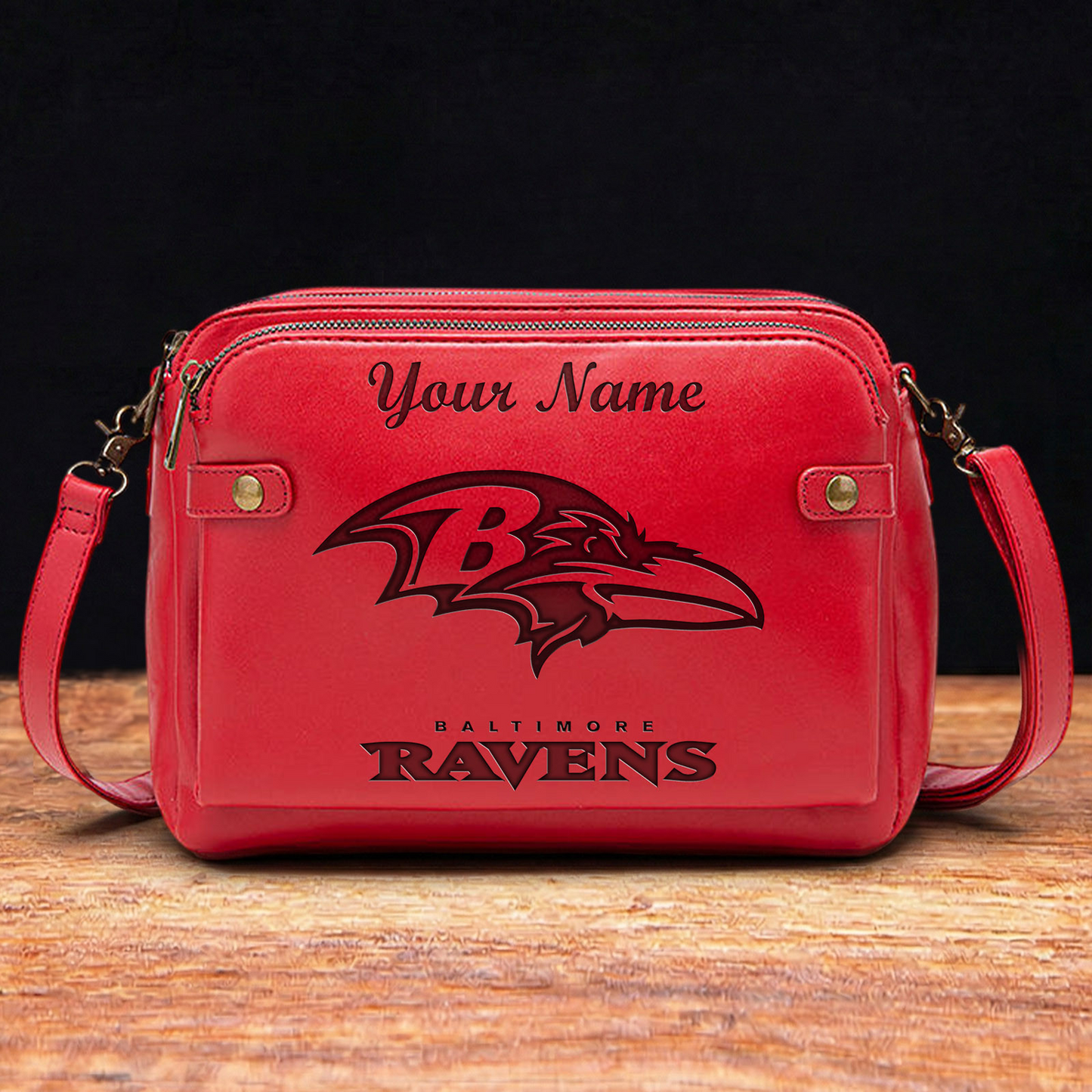 BAL x NFL Shoulder Crossbody Handbag DATND TANTD