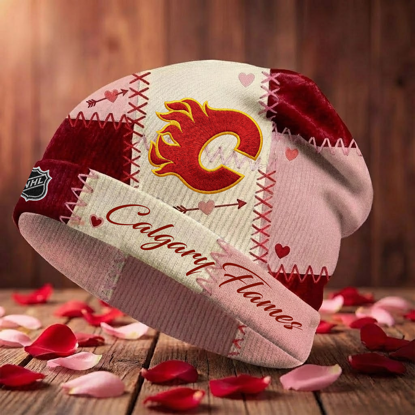 CGY X NHL Warm Hearts Beanie - Valentine Gift V1 NAK NHT