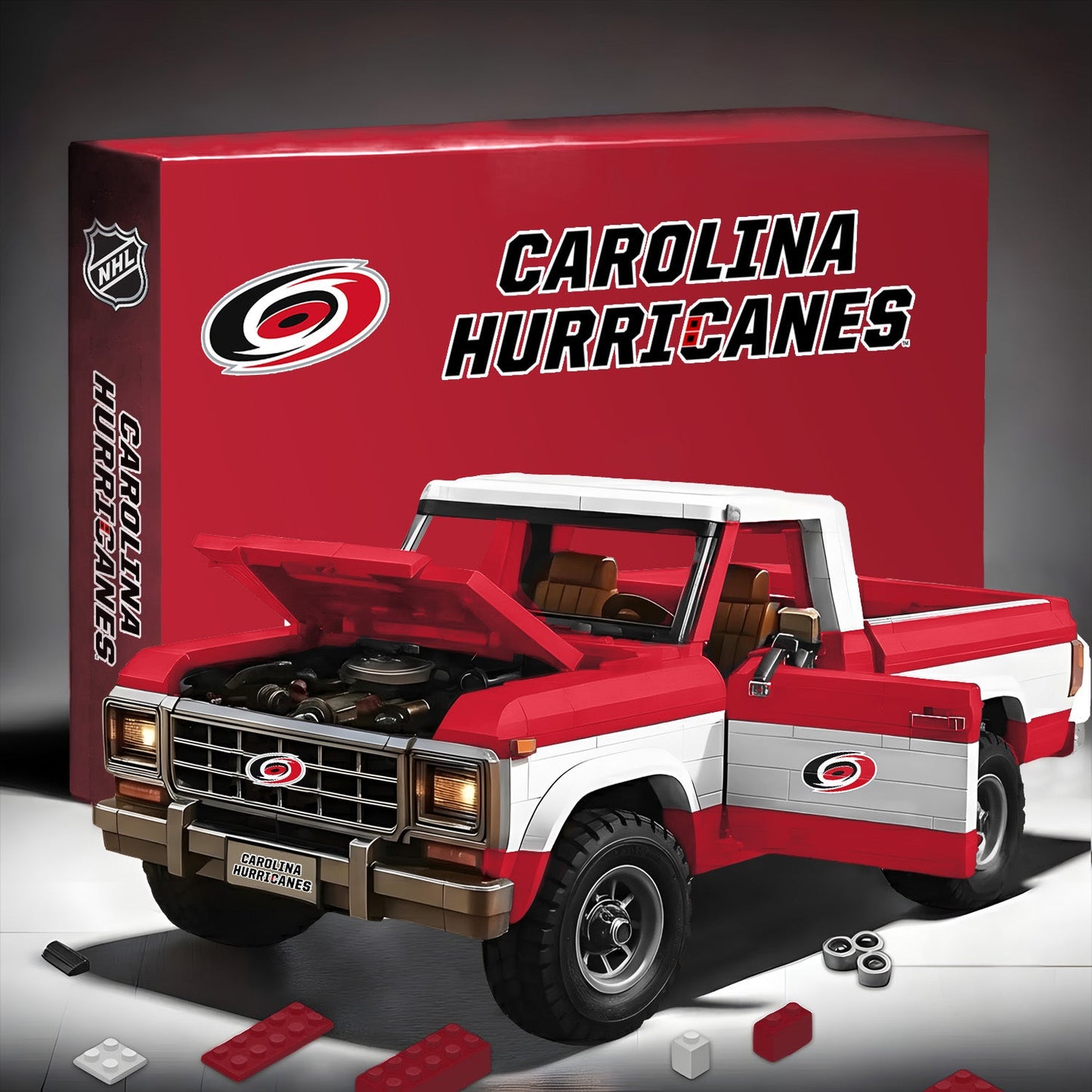 CH x NHL 3D ford F150 buiding block Toy Set NDT LVH