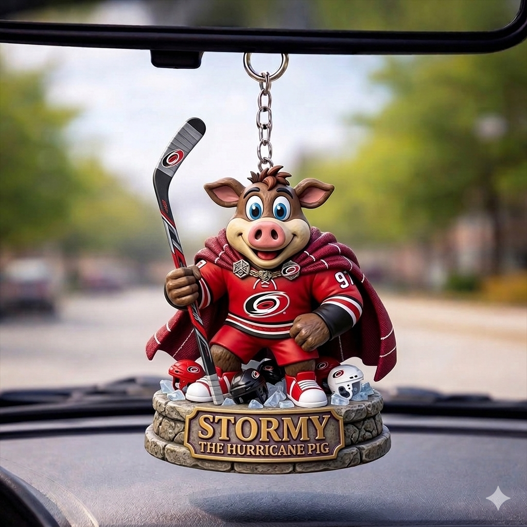 CH x NHL Guardian Mascot Car Decor NAK TTT