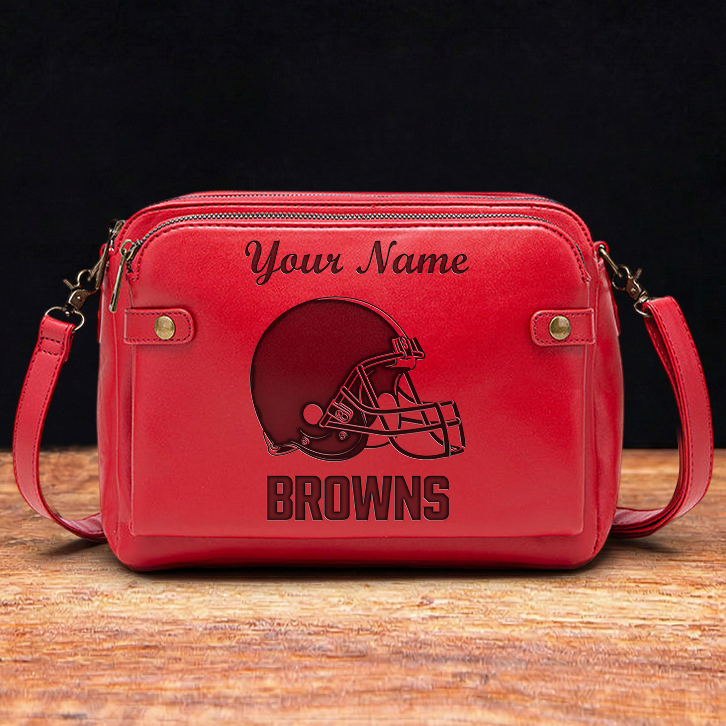 CLE x NFL Shoulder Crossbody Handbag DATND TANTD