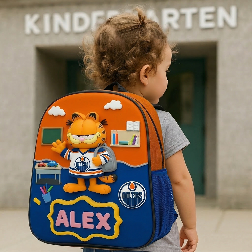 Cute cartoon character backpacks EO x NHL Gifts for children on the occasion of the new school year NAK TTT