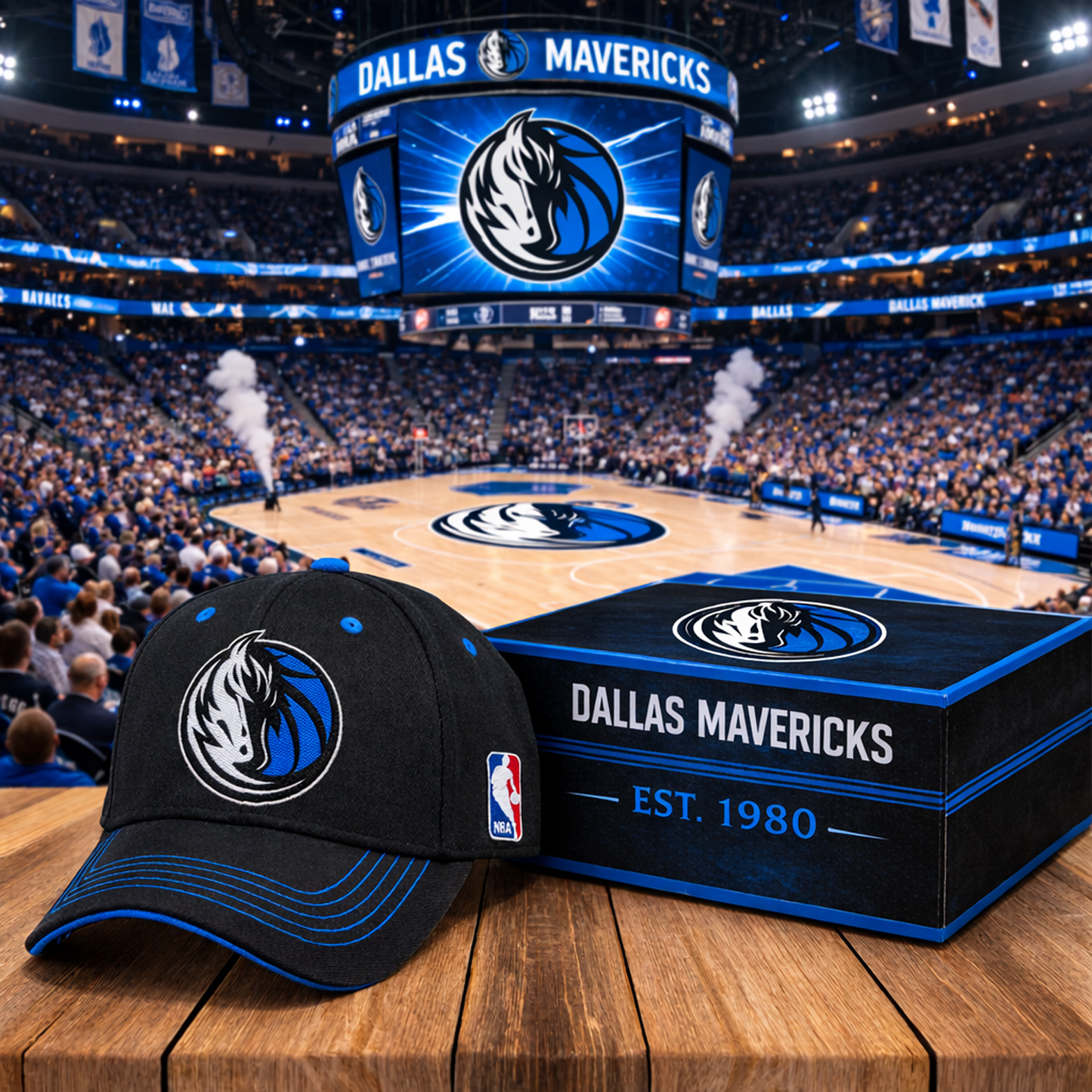DAL x NBA Classic Fan Snapback Hat NAK NHT