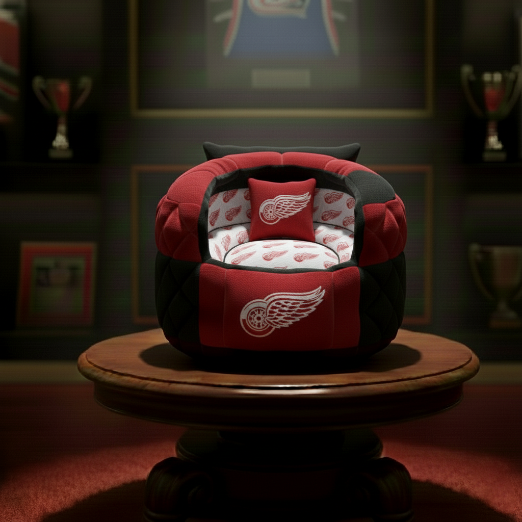 DRW x NHL Sport Stadium Custom Shaped Pillow - Personalized Gifts For Sport Lovers NAK CTKT