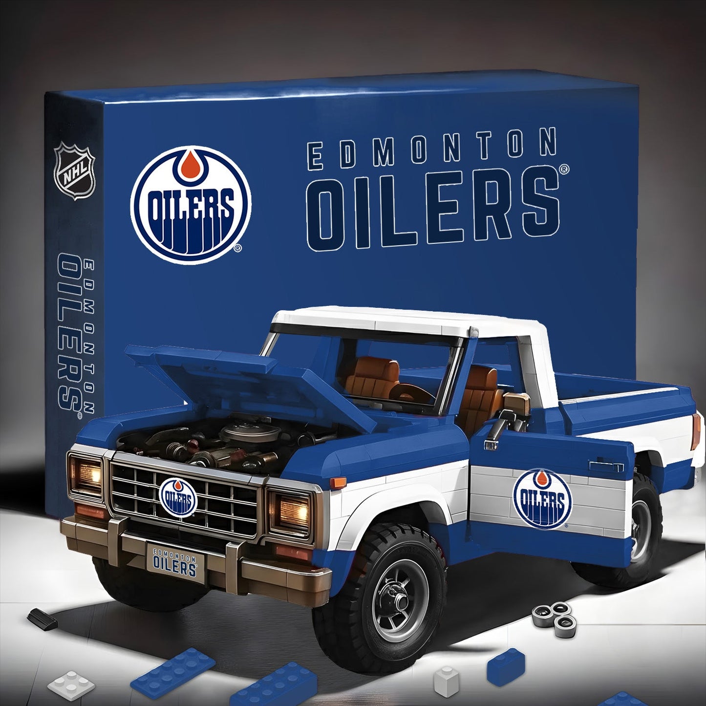 EDR x NHL 3D ford F150 buiding block Toy Set NDT LVH